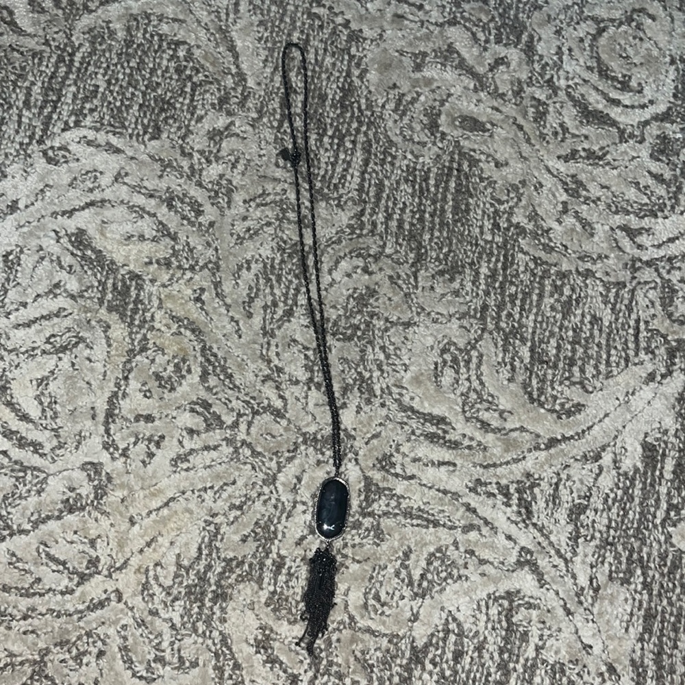 Long black Kendra Scott necklace